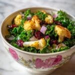 Kale Cauliflower Caesar Salad Recipe