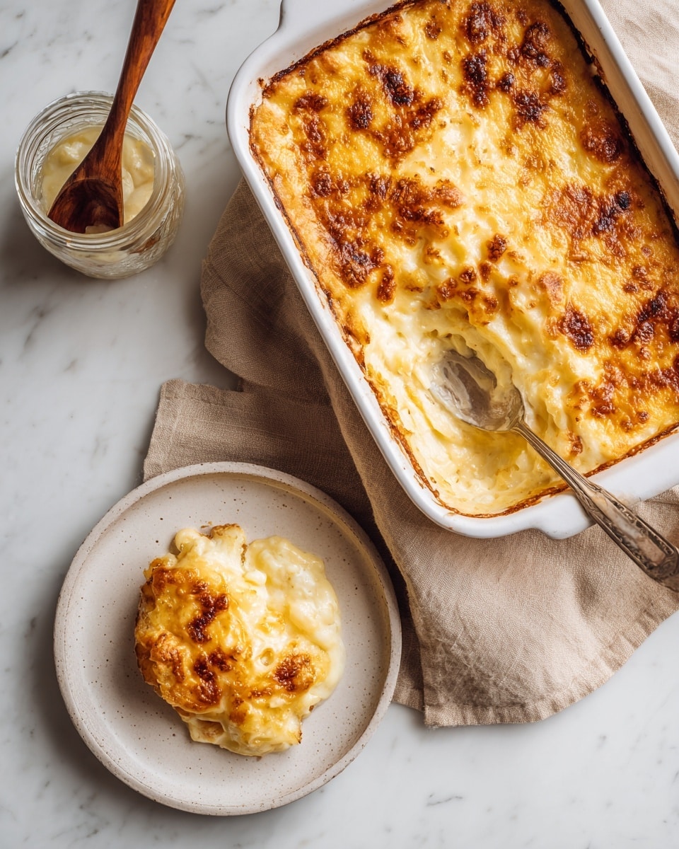 Cauliflower Au Gratin (Keto Casserole) Recipe