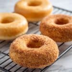 Pumpkin Spice Baked Donuts with Cinnamon Sugar Coating Recipe