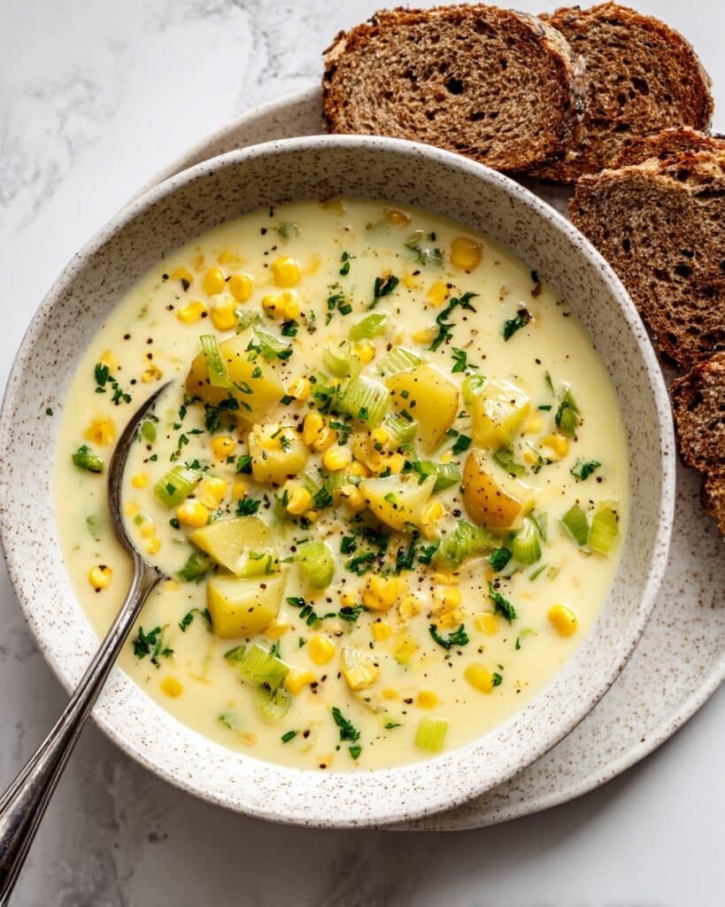 One-Pot Corn and Potato Chowder Recipe