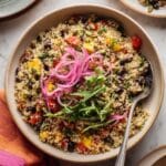 30-Minute Black Bean Quinoa Salad with Mango and Avocado Recipe