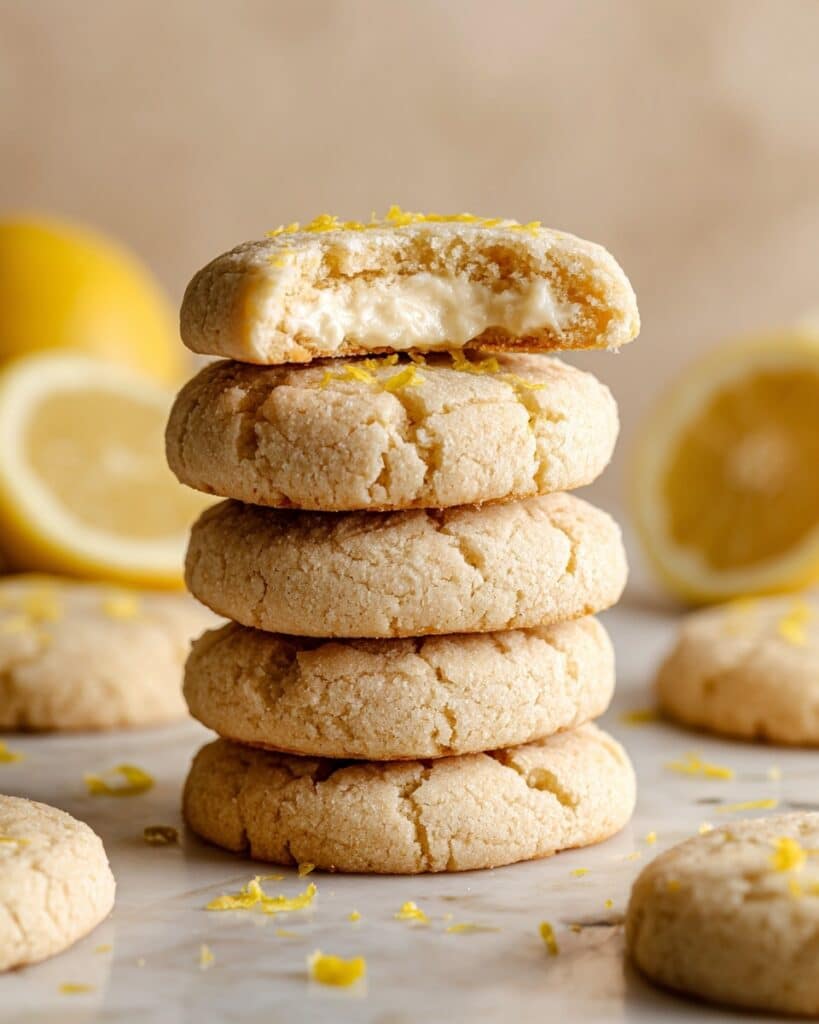Lemon Cheesecake Cookies Recipe