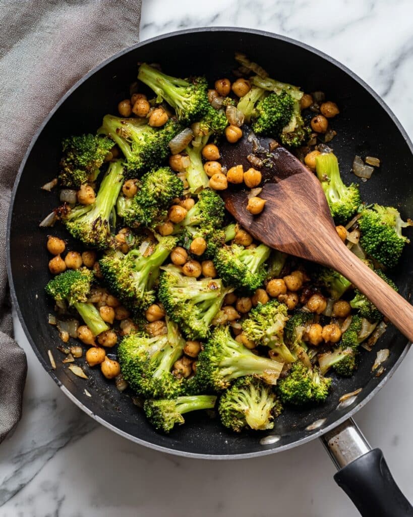 Garlic Broccoli Stir Fry Recipe