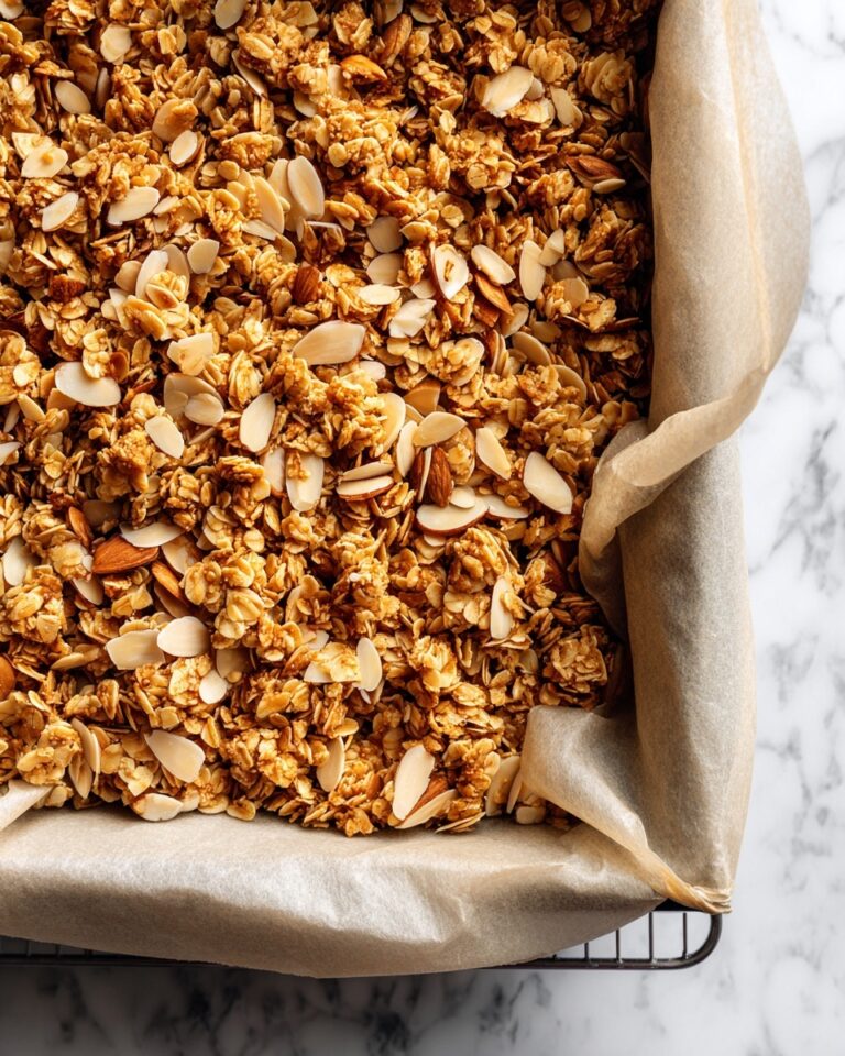 Jammy Cherry Pie Bars with Almond Crumble (Vegan) Recipe