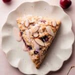 Easy Cherry Almond Scones with Cherry Glaze Recipe