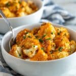 Buffalo Cauliflower Quinoa Casserole Recipe