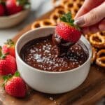 Brownie Batter Chocolate Hummus Recipe