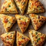 Zucchini Bacon Cheddar Scones Recipe