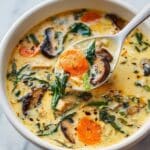 Vegan Wild Rice Wild Mushroom Soup Recipe
