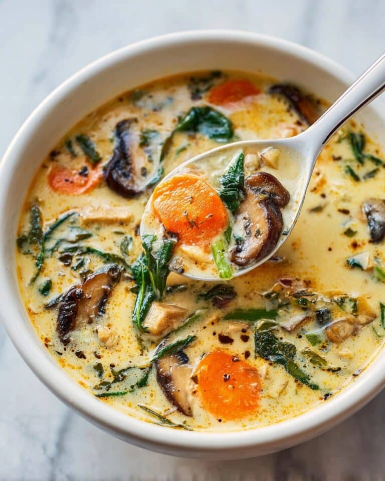 Vegan Wild Rice Wild Mushroom Soup Recipe