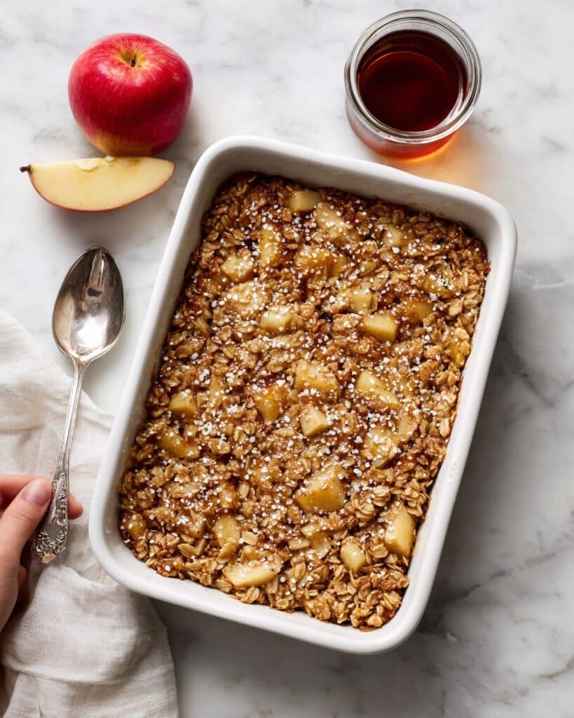 Pumpkin Apple Baked Oatmeal Recipe