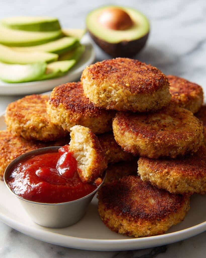 Kid-Friendly Veggie+ Chickpea Nuggets Recipe