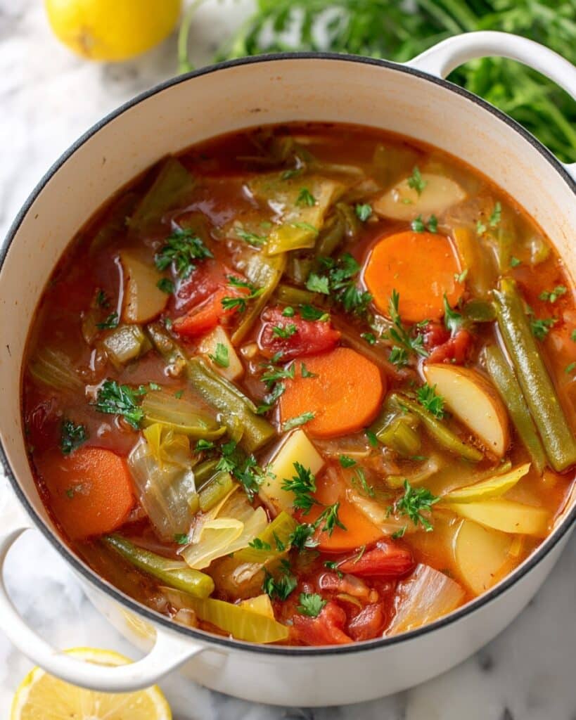 Vegetable Cabbage Soup Recipe