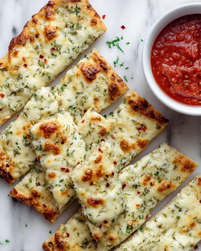 Cheesy Zucchini Breadsticks Recipe