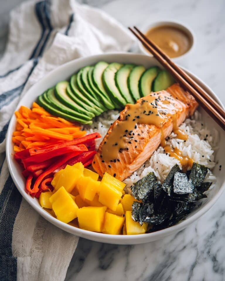 Salmon Sushi Bowls with Spicy Mayo Recipe