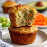 Carrot Zucchini Muffins with Avocado Recipe