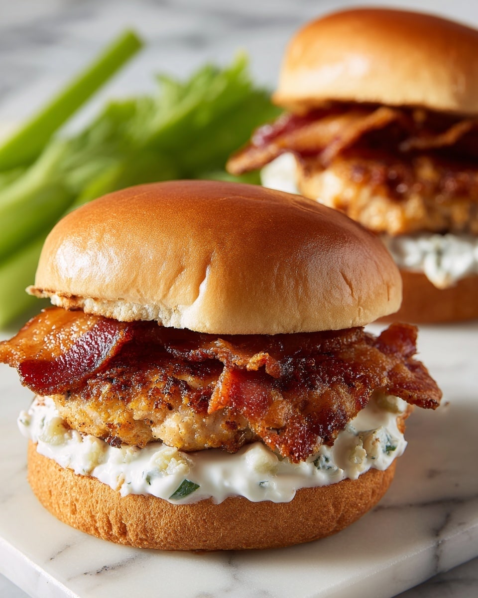 Cheddar Ranch Chicken Burgers Recipe