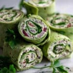Greek Salad Pinwheels Recipe