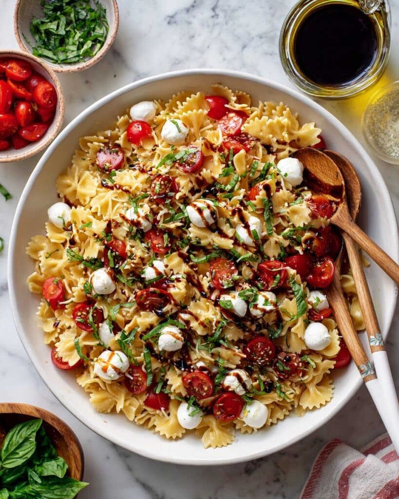 Tortellini Caprese Salad Recipe