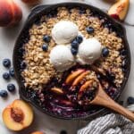 Blueberry Peach Crumble Recipe