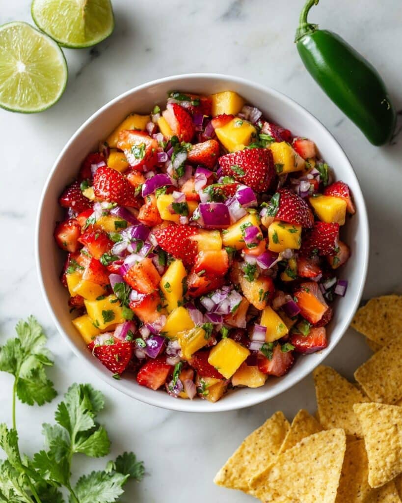 Strawberry Mango Salsa Recipe