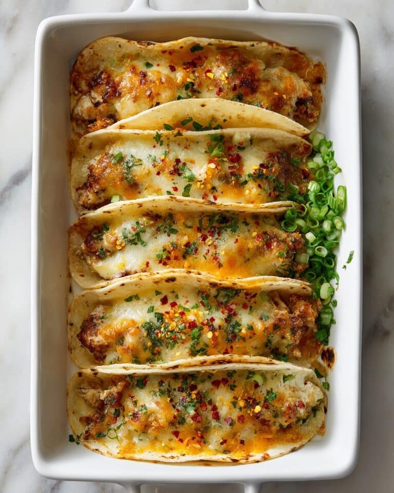 Baked Chicken Bacon Ranch Tacos Recipe