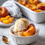 Cinnamon Sugar Baked Peaches Recipe