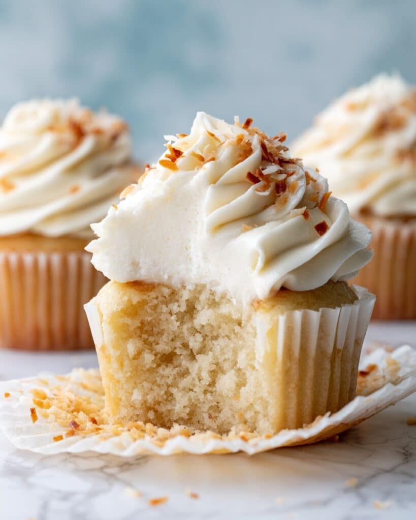 Coconut Cream Pie Cupcakes Recipe