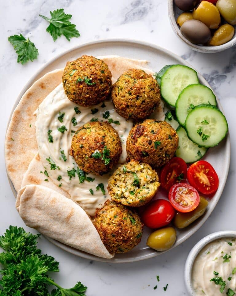 Crispy Vegan Greek Meatballs with Fresh Herbs Recipe