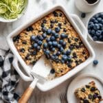 Zucchini Blueberry Baked Oatmeal Recipe