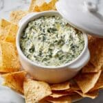 Healthy Spinach Artichoke Dip (Vegan & Dairy-Free) Recipe
