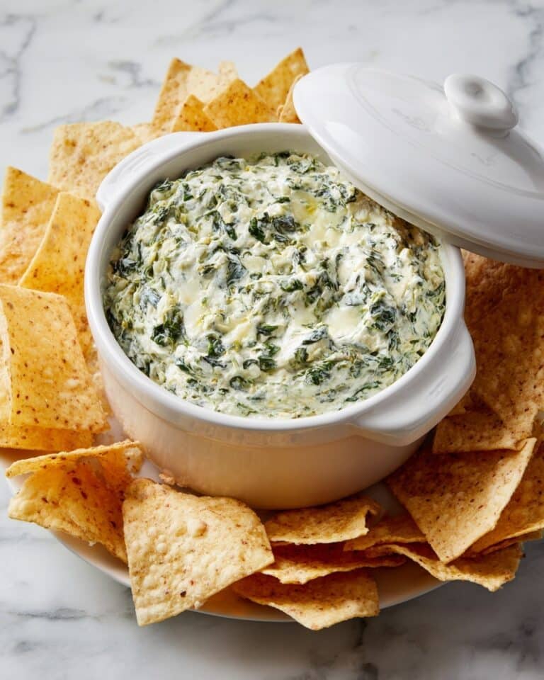 Healthy Spinach Artichoke Dip (Vegan & Dairy-Free) Recipe