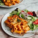 Cheesy Pumpkin Ricotta Pasta Bake Recipe