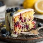 Lemon Blueberry Zucchini Bread with Lemon Glaze Recipe