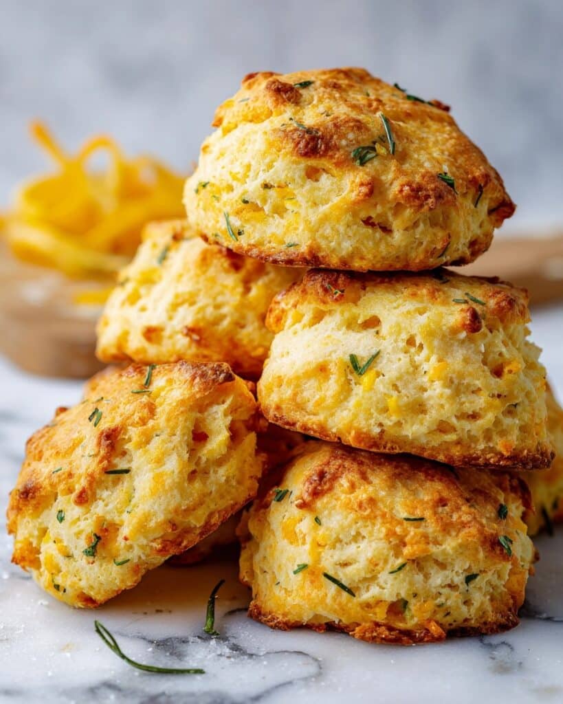Zucchini Cheddar Drop Biscuits Recipe
