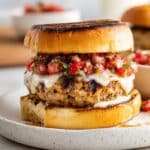 Turkey Bruschetta Burgers Recipe