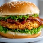 Lemon Parmesan Ground Chicken Burgers Recipe