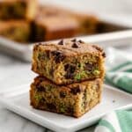 Chocolate Chip Zucchini Bars Recipe