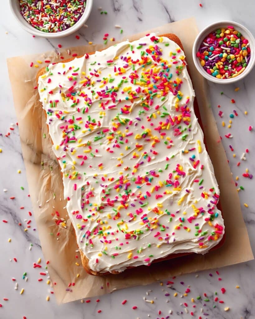 Sugar Cookie Bars with Cream Cheese Frosting Recipe
