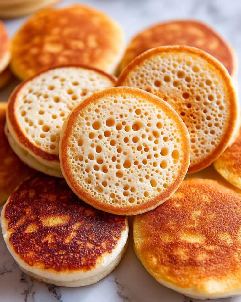 Homemade Crumpet Recipe