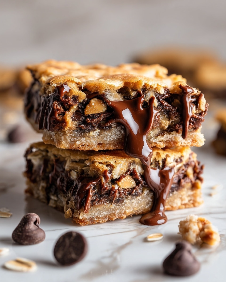 Oatmeal Chocolate Chip Cookie Bars Recipe