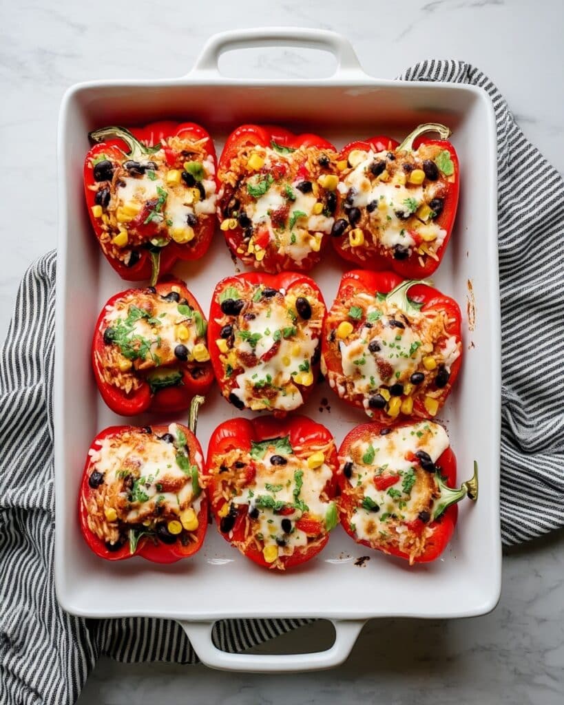 Vegetarian Stuffed Peppers Recipe