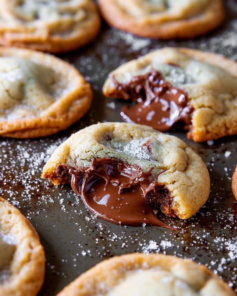 Nutella Stuffed Cookies Recipe
