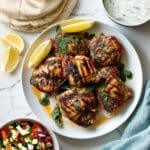 Best Greek Chicken Gyros with Tzatziki Recipe