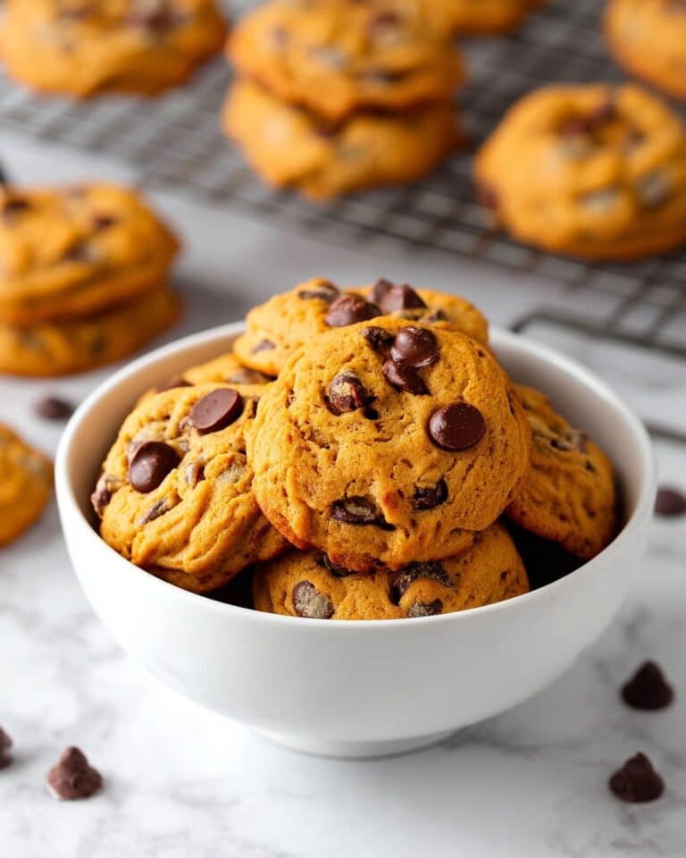 Pumpkin Chocolate Chip Cookies Recipe