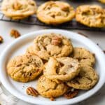 Butter Pecan Cookies with Toffee Bits Recipe