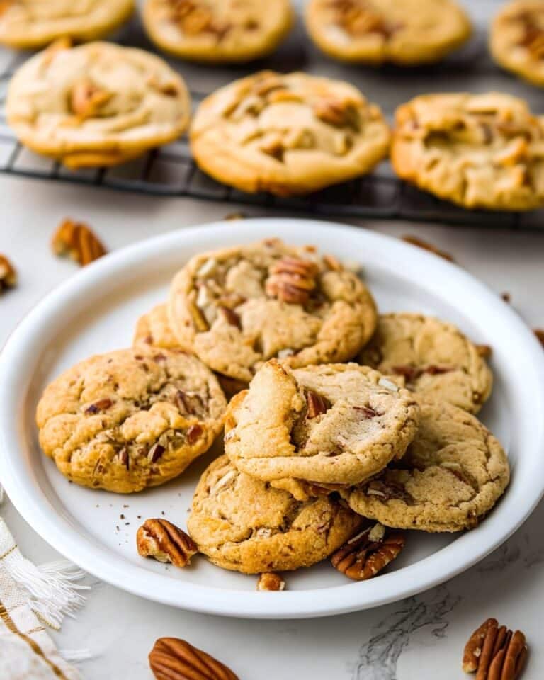 Butter Pecan Cookies with Toffee Bits Recipe