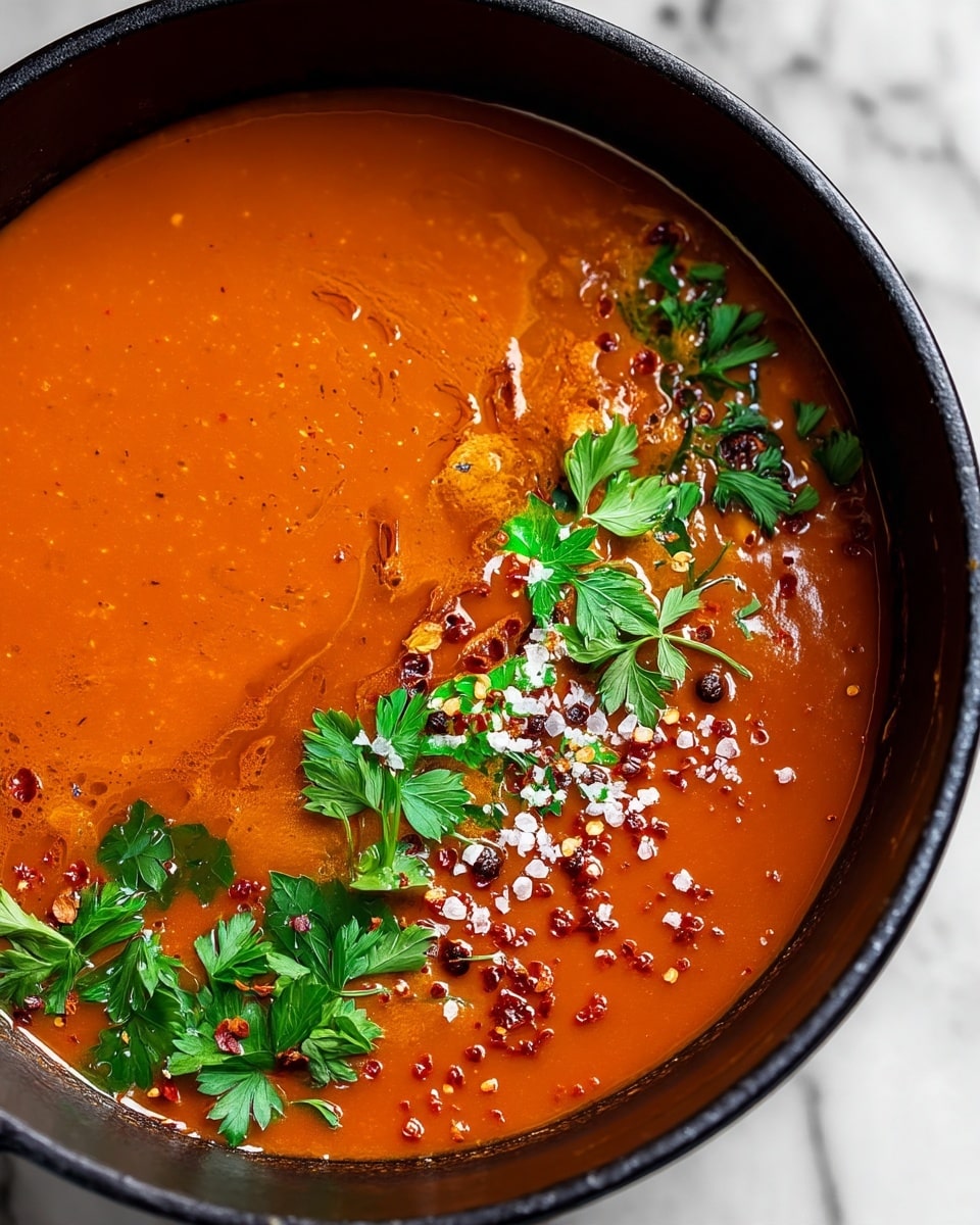 Easy Greek Red Lentil Soup – Quick and Flavorful Mediterranean Dinner