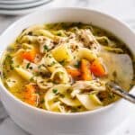 Instant Pot Chicken Noodle Soup Recipe