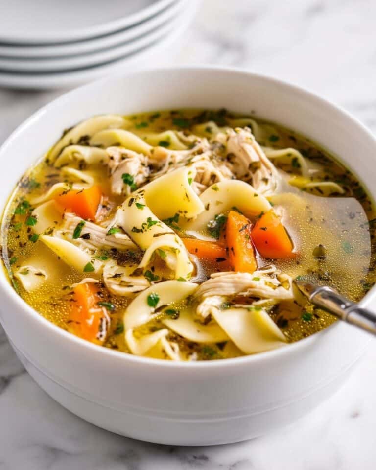 Instant Pot Chicken Noodle Soup Recipe